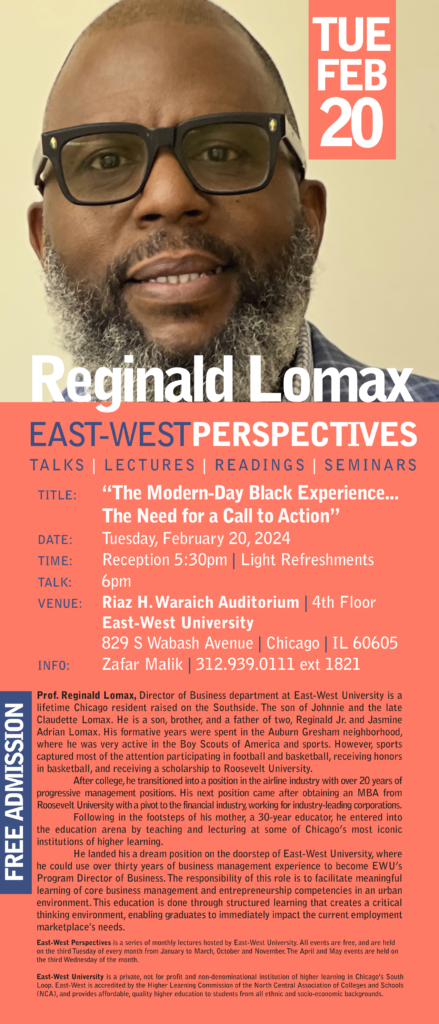 Perspectives 2024 with Reginald Lomax